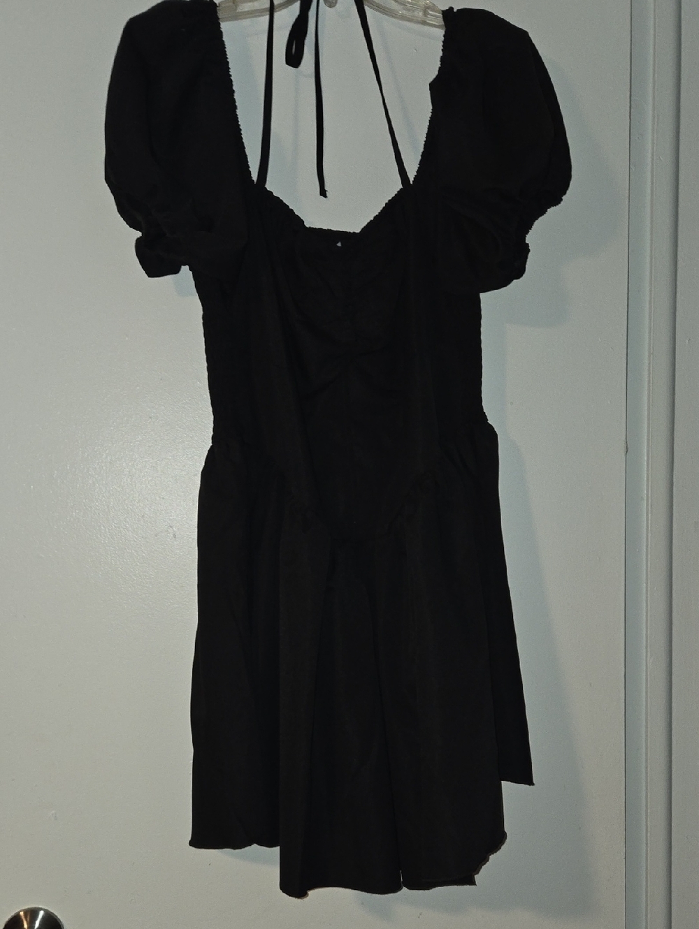 Black Dress With Shorts